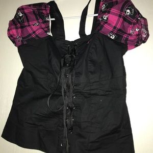 Skellanimals corset top